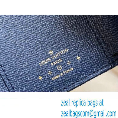 Louis Vuitton Monogram Denim Victorine Wallet M82959 Blue 2024