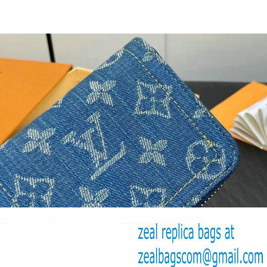 Louis Vuitton Monogram Denim Zippy Coin Purse M82957 2024 - Click Image to Close