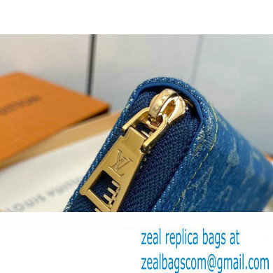 Louis Vuitton Monogram Denim Zippy Wallet M82958 2024