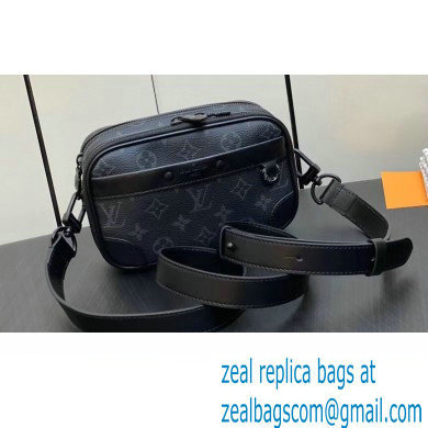 Louis Vuitton Monogram Eclipse Canvas Nano Alpha Bag M82542 2023