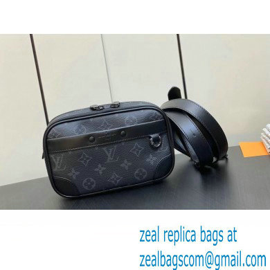 Louis Vuitton Monogram Eclipse Canvas Nano Alpha Bag M82542 2023