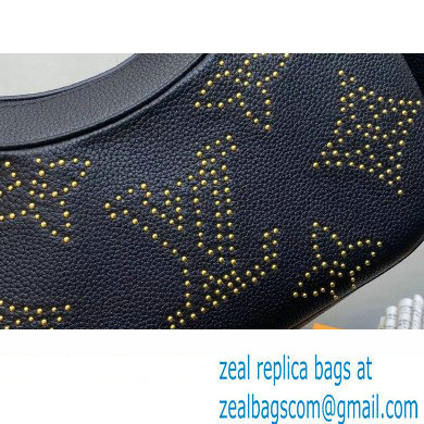 Louis Vuitton Monogram Empreinte Bagatelle Bag M46735 Studs Black 2023