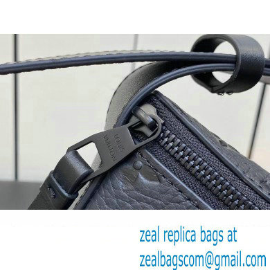 Louis Vuitton Monogram Empreinte LV Moon Crossbody Bag M23835 Black 2023
