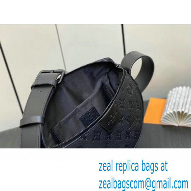 Louis Vuitton Monogram Empreinte LV Moon Crossbody Bag M23835 Black 2023 - Click Image to Close