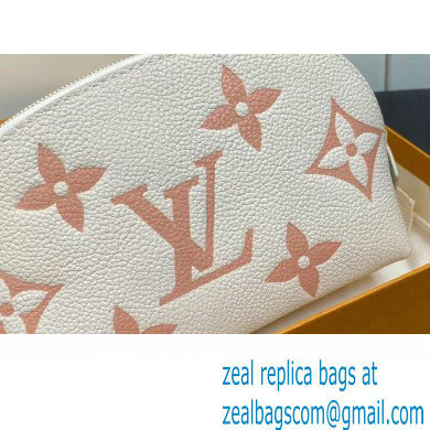 Louis Vuitton Monogram Empreinte Leather Cosmetic Pouch Bag M24378 Pink