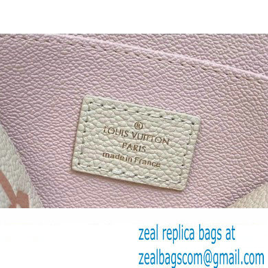 Louis Vuitton Monogram Empreinte Leather Cosmetic Pouch Bag M24378 Pink