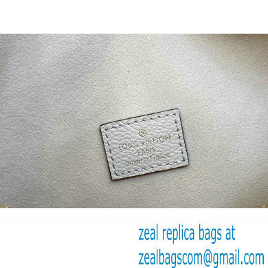 Louis Vuitton Monogram Empreinte Leather Loop Hobo Bag M46739 Cream 2023