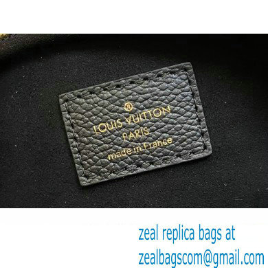 Louis Vuitton Monogram Empreinte Mini Bumbag M46917 Black 2024
