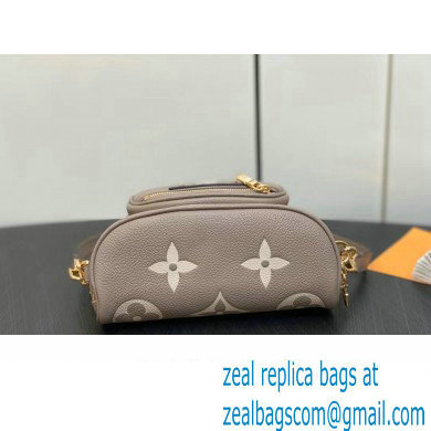 Louis Vuitton Monogram Empreinte Mini Bumbag M83219 Tourterelle Beige / Cream 2024 - Click Image to Close