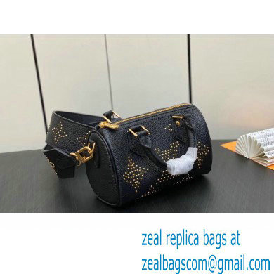 Louis Vuitton Monogram Empreinte Nano Speedy Bag M46745 Studs Black 2023 - Click Image to Close