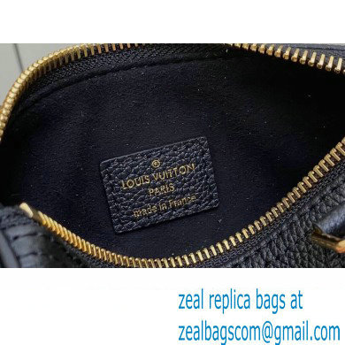 Louis Vuitton Monogram Empreinte Nano Speedy Bag M46745 Studs Black 2023 - Click Image to Close