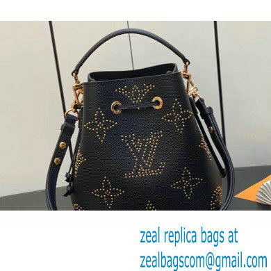 Louis Vuitton Monogram Empreinte Neonoe BB Bag M46734 Studs Black 2023 - Click Image to Close