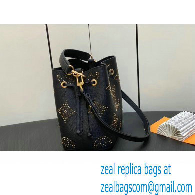 Louis Vuitton Monogram Empreinte Neonoe BB Bag M46734 Studs Black 2023 - Click Image to Close