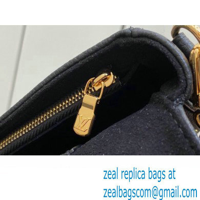 Louis Vuitton Monogram Empreinte Wallet on Chain Ivy Bag M82653 Studs Black 2023 - Click Image to Close