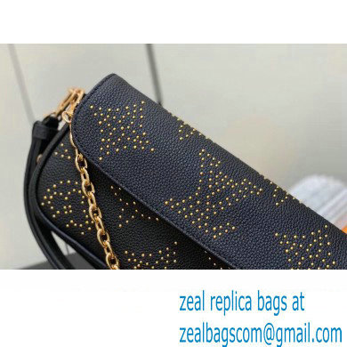 Louis Vuitton Monogram Empreinte Wallet on Chain Ivy Bag M82653 Studs Black 2023 - Click Image to Close