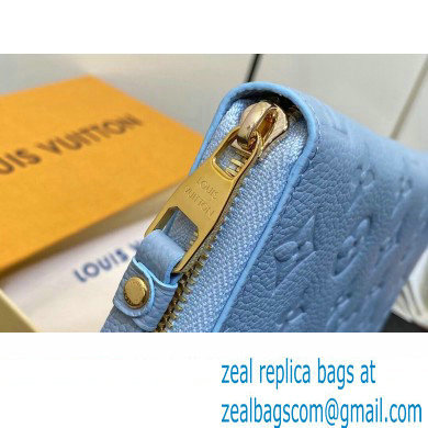 Louis Vuitton Monogram Empreinte Zippy Wallet M83225 Blue Hour 2024 - Click Image to Close