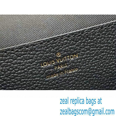 Louis Vuitton Monogram Empreinte leather Wallet On Chain Metis Bag M82637 Black 2023 - Click Image to Close