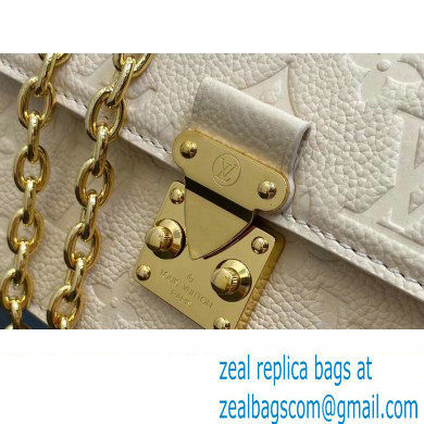 Louis Vuitton Monogram Empreinte leather Wallet On Chain Metis Bag M82836 Cream 2023 - Click Image to Close