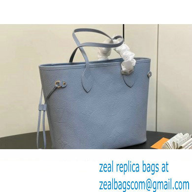 Louis Vuitton Monogram Empriente leather Neverfull MM Bag M46482 Blue Hour 2024
