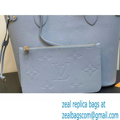 Louis Vuitton Monogram Empriente leather Neverfull MM Bag M46482 Blue Hour 2024