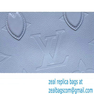 Louis Vuitton Monogram Empriente leather OnTheGo PM Tote Bag M46840 Blue Hour 2024 - Click Image to Close