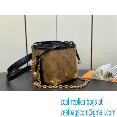 Louis Vuitton Monogram Reverse Canvas LV Charms Noe Purse Bag M82885 2023