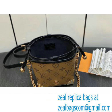 Louis Vuitton Monogram Reverse Canvas LV Charms Noe Purse Bag M82885 2023