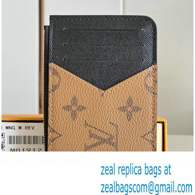 Louis Vuitton Monogram Reverse Canvas Romy Card Holder M81912 - Click Image to Close