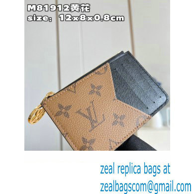 Louis Vuitton Monogram Reverse Canvas Romy Card Holder M81912