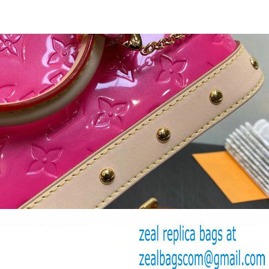 Louis Vuitton Monogram Vernis Alma BB Bag New LV Remix M90611 Neon Pink 2024 - Click Image to Close