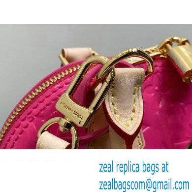 Louis Vuitton Monogram Vernis Alma BB Bag New LV Remix M90611 Neon Pink 2024 - Click Image to Close