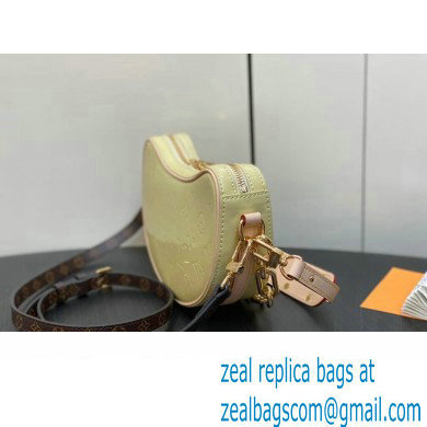 Louis Vuitton Monogram Vernis Croissant PM Bag New LV Remix M24020 Chic and Yellow 2024 - Click Image to Close