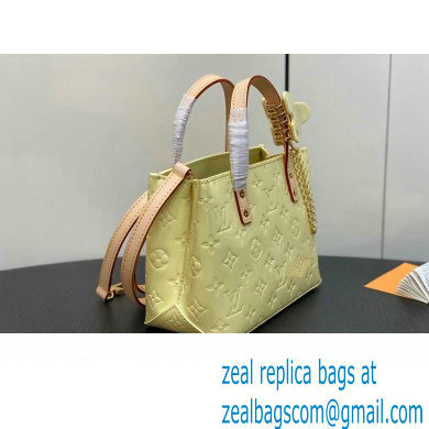 Louis Vuitton Monogram Vernis Reade PM Bag New LV Remix Chic and Yellow 2024 - Click Image to Close