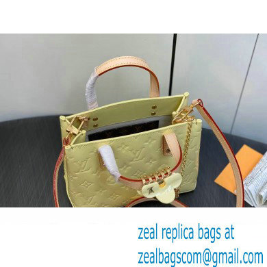 Louis Vuitton Monogram Vernis Reade PM Bag New LV Remix Chic and Yellow 2024