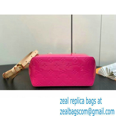 Louis Vuitton Monogram Vernis Reade PM Bag New LV Remix M24028 Neon Pink 2024 - Click Image to Close