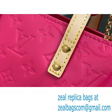 Louis Vuitton Monogram Vernis Reade PM Bag New LV Remix M24028 Neon Pink 2024