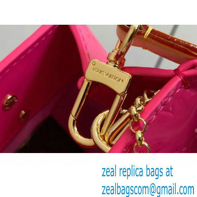 Louis Vuitton Monogram Vernis Reade PM Bag New LV Remix M24028 Neon Pink 2024