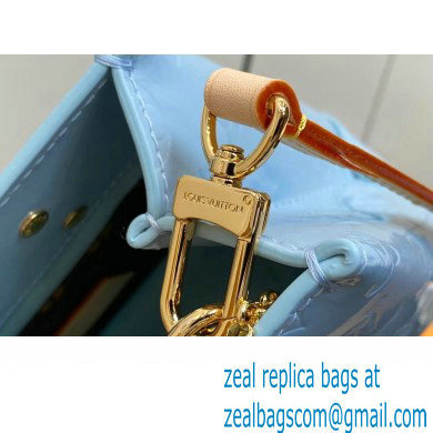 Louis Vuitton Monogram Vernis Reade PM Bag New LV Remix M24144 Sky 2024