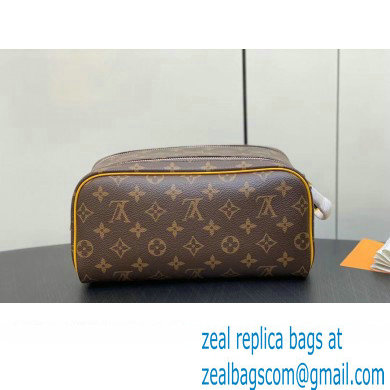 Louis Vuitton Monogram canvas Dopp Kit Toilet Pouch Bag M46764 Yellow 2024 - Click Image to Close