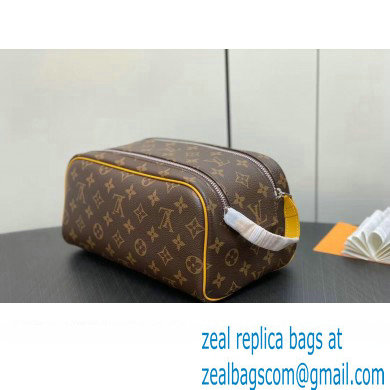Louis Vuitton Monogram canvas Dopp Kit Toilet Pouch Bag M46764 Yellow 2024