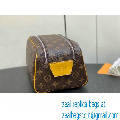 Louis Vuitton Monogram canvas Dopp Kit Toilet Pouch Bag M46764 Yellow 2024