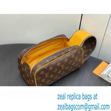 Louis Vuitton Monogram canvas Dopp Kit Toilet Pouch Bag M46764 Yellow 2024