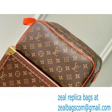 Louis Vuitton Monogram canvas Dopp Kit Toilet Pouch Bag M46765 Orange 2024 - Click Image to Close