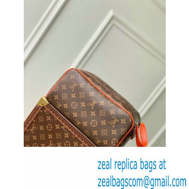 Louis Vuitton Monogram canvas Dopp Kit Toilet Pouch Bag M46765 Orange 2024