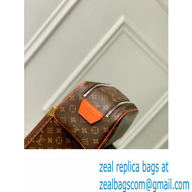 Louis Vuitton Monogram canvas Dopp Kit Toilet Pouch Bag M46765 Orange 2024 - Click Image to Close