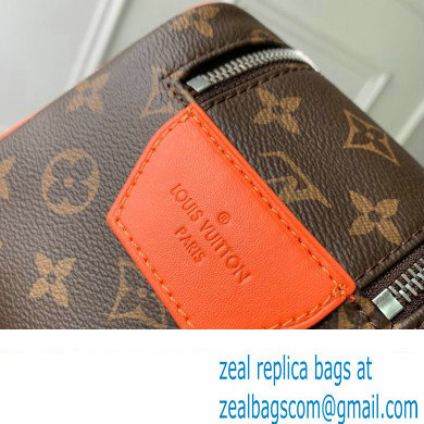 Louis Vuitton Monogram canvas Dopp Kit Toilet Pouch Bag M46765 Orange 2024 - Click Image to Close