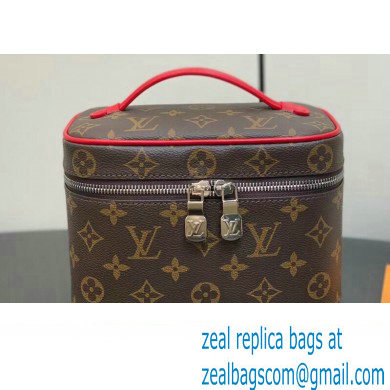 Louis Vuitton Monogram canvas Nice Mini Bag M46766 Red 2024 - Click Image to Close