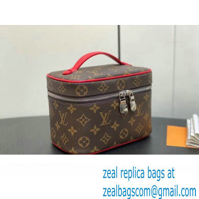 Louis Vuitton Monogram canvas Nice Mini Bag M46766 Red 2024