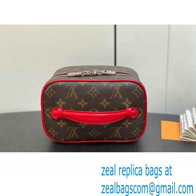 Louis Vuitton Monogram canvas Nice Mini Bag M46766 Red 2024 - Click Image to Close