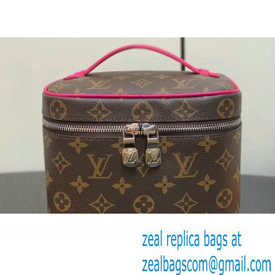 Louis Vuitton Monogram canvas Nice Mini Bag M46767 Fuchsia 2024 - Click Image to Close